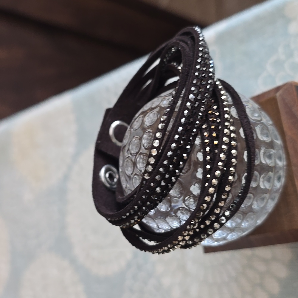 Swarovski wrap bracelet